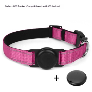 Collier de chien en nylon plastique avec alarme de suivi GPS, localisateur pour retrouver mon animal de compagnie, compatible iOS Android Google, traceur de positionnement mondial, logo personnalisable - Product Image 4