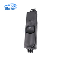 Bouton de commande de lève-vitre en verre noir à touche unique OE A6395451413 compatible avec les pièces de maintenance intérieures du fourgon commercial W639