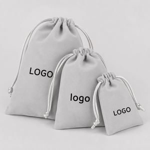 Bolsas de Terciopelo Personalizadas al por Mayor con Logotipo, Bolsas de Terciopelo con Cordón para Joyería, para Regalo - Product Image 6