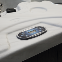 Bassin de natation Piscines en fibre de verre Spa de nage sans fin Mini piscine hors sol