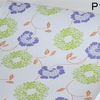 Papier peint mural moderne à thème floral rose, motif grue, pin, pivoine, pavillon, pour salon, chambre, salle de sport, hôtel