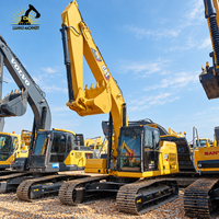 Excavatrice sur chenilles hydraulique Caterpillar 320GC d'occasion de 20,5 tonnes avec flèche, cabine d'opérateur et benne pour travaux routiers