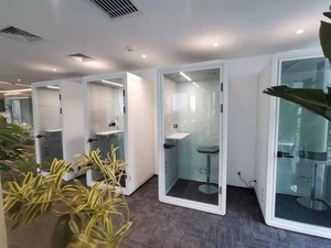 Prix usine <span class=keywords><strong>Petite</strong></span> boîte <span class=keywords><strong>de</strong></span> bureau <span class=keywords><strong>Cabine</strong></span> téléphonique portable Espace <span class=keywords><strong>de</strong></span> travail privé Boîte modulaire Conception <span class=keywords><strong>de</strong></span> bureau mobile Facile à installer - Product Image 6