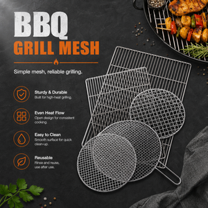 Grille de refroidissement rectangulaire pour barbecue en acier inoxydable avec pieds surélevés pour aliments frits, évacuation de l'huile et snacks croustillants, usage en cuisine - Product Image 2