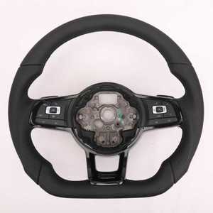 Volante de Fibra de Carbono Perforada y Cuero para VW Passat, Tiguan, Polo, Lamando, Golf, Sagitar, Éxito de Ventas Global de YLC - Product Image 3