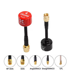 Foxeer Lollipop 4 5.8G 2.6dbi tăng cao FPV ăng ten omni lhcp/rhcp SMA RP-SMA RC bay không người lái đua Quadcopter multicopter - Product Image 2