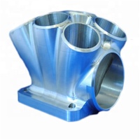 Collecteur de joints d'échappement, turbo, en acier inoxydable usiné cnc, 4-1, avec bride de base, pour voiture de course