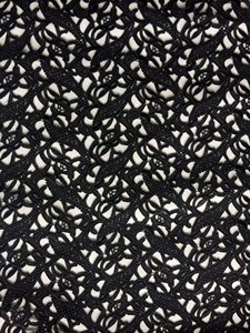 Tissu en dentelle lourde bleu clair, dentelle guipure, dentelle chimique pour robe <span class=keywords><strong>Valentino</strong></span> - Product Image 4