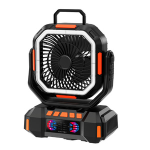 Rechargeable <b>Fan</b> 40000mAh Portable <b>Fan</b> With LED Powerbank Camping Outdoor Table ventiladores recargables ventilador recargable - Product Image 1