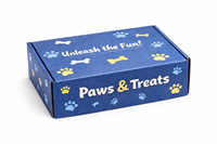 Boîte d'emballage cadeau personnalisée avec impression en relief pour abonnement de marque animale de compagnie |   Boîtes rigides écologiques à fermeture magnétique pour aliments pour chiens et chats