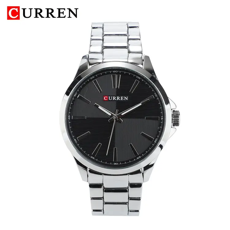 CURREN — montre à Quartz pour hommes, jolie montre à bracelet en acier inoxydable, Simple mais populaire, 8322