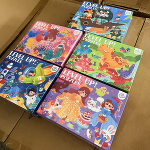 Vente en gros de puzzles éducatifs en bois de 60 pièces avec boîte cadeau pour les enfants de 2 à 4 ans, jouet portable unisexe pour enfants - Product Image 2