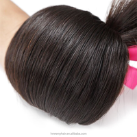 15A 10-20 pouces Vente en gros Cheveux vierges bruts lisses de qualité supérieure, 100g, provenant d'un seul donneur, cuticules alignées, de haute qualité