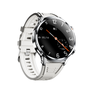 Nuevo <span class=keywords><strong>reloj</strong></span> <span class=keywords><strong>inteligente</strong></span> plateado 2025 redondo H18 <span class=keywords><strong>Caballero</strong></span> señoras impermeable IOS Android Montre Connect <span class=keywords><strong>reloj</strong></span> <span class=keywords><strong>inteligente</strong></span> 2025 para adultos - Product Image 1