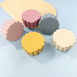 Caja de Silicona de Grado Alimenticio con Forma de León, Caja de Aperitivos para Bebés, Contenedor de Alimentos para Llevar, Bolsa de Almacenamiento, Vajilla, Tazón - Product Image 4