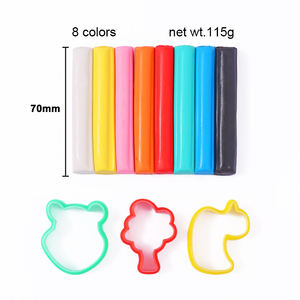 Foska Plastilina Reusable dan Tidak Mengeringkan 8 Warna Stik Tanah Liat untuk Pemodelan dengan Kemasan Kartu Blister untuk Proyek Seni dan Kerajinan - Product Image 5