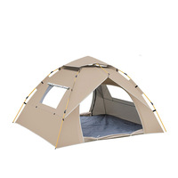 Tente de voyage automatique pour 3-4 personnes, simple ou double couche, camouflage patchwork, ouverture rapide, pour camping en extérieur - Vente en gros