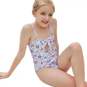 badeanzug 1 jahr alten baby mädchen Suppliers-Einteilige Kinder Bademode Bikini Kleine Baby Kinder Badeanzug Mädchen Badeanzug Bikini für den Großhandel