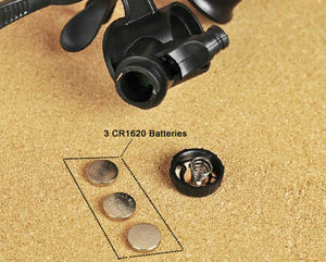 NO.9892G8KX घड़ी मरम्मत ताल के साथ एलईडी प्रकाश 2.5X 4X 6X 8X 10X 15X <span class=keywords><strong>20X</strong></span> 25X चश्मा शीशा - Product Image 6