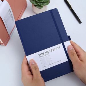 Morandi Color Pu Leather Hardcover Thread Sewing Bound 80 Gsm A5 <b>Journal</b> Notebook Custom Pages Cute Notes - Product Image 3