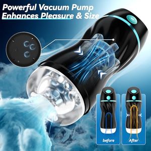 Masturbador masculino de succión automática con 7 vibraciones y succión Producto manos libres con textura 3D realista - Product Image 2