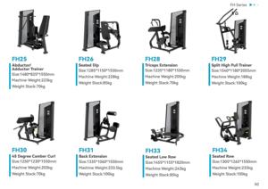 <span class=keywords><strong>Machine</strong></span> de fitness GS-FH87 – Appareil professionnel haut de gamme autonome pour l'entraînement de force, avec charge par poulies, pour extensions et curls des jambes - Product Image 4