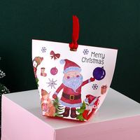 Pas cher luxe d'emballage d'impression de couleur de bonbons En Gros cadeau De Noël boîtes de papier
