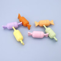 Pinceau à lèvres en silicone mignon, format voyage, outil cosmétique portable réutilisable pour l'application de correcteur, baume à lèvres et brillant à lèvres