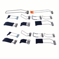 Pince à ressort légère personnalisée en usine pour luminaire encastré en acier inoxydable Downlight ressorts métalliques pour panneau LED