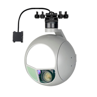 Caméra de drone Q30TIRM 1500 EO IR avec stabilisateur, triple capteur, imagerie thermique, zoom optique 30X, zoom thermique 7X, 100 mm