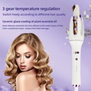 Electric Hair Straightening Beauty Equipment Salon <b>Heated</b> Hair Curler - Product Image 6