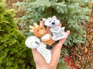 Ayuda didáctica, Aula interactiva, animales <span class=keywords><strong>de</strong></span> <span class=keywords><strong>perro</strong></span> hechos a mano, juguetes educativos personalizados, marionetas <span class=keywords><strong>de</strong></span> <span class=keywords><strong>dedo</strong></span> <span class=keywords><strong>de</strong></span> fieltro para niños, aprendizaje - Product Image 2