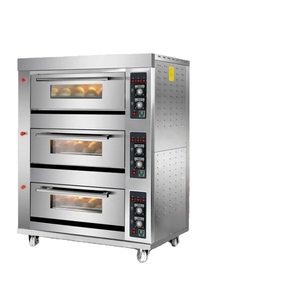Four <span class=keywords><strong>de</strong></span> cuisson 3 étages 6 plateaux Commercial Gainjoys Noix <span class=keywords><strong>de</strong></span> cajou Machine à four Pommes <span class=keywords><strong>de</strong></span> <span class=keywords><strong>terre</strong></span> Pain Gâteaux Tartes et Pâtisseries Four Machine - Product Image 4