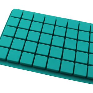 Moule en silicone 369 Factory Sample à 40 cavités, forme Nicole carrée et rectangulaire, pour résine, chocolat et glaçons - Product Image 6