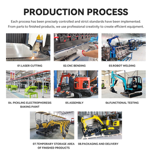 <span class=keywords><strong>Mini</strong></span>-excavatrice sur chenilles hydraulique <span class=keywords><strong>de</strong></span> 1 tonne et 1,5 tonne avec moteur Kubota, prix compétitif, fabrication chinoise - Product Image 3