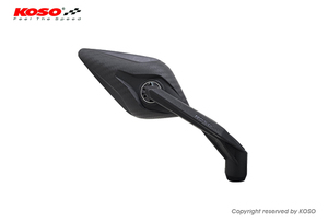 Espejo de Motocicleta Aerodinámico AERO BLADE, Forma de Cuchilla de Baja Resistencia al Viento, Espejo Convexo Ligero para Scooter de Carreras - Product Image 2