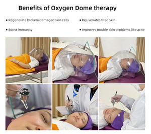 Appareil portable d'injection d'oxygène coréen O2toderm, thérapie oxygénante O2 to Derm, machine à dôme facial oxygénant pour salon - Product Image 3