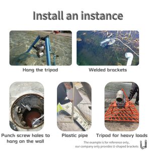 Set Kamera Bawah Air Barlus IP68 Tahan Air, Kamera CCTV Anti Korosi - Product Image 6