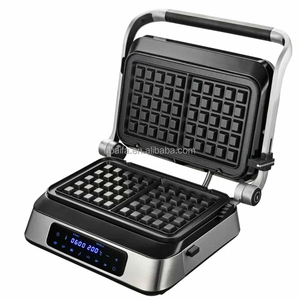 Parrilla de contacto eléctrica desmontable digital Aifa con parrilla de cocina extraíble 6 4 2 rebanadas con temporizador de dos perillas - Product Image 4