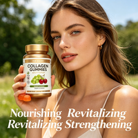 Gommes à mâcher au collagène OEM avec biotine et vitamine C, complément alimentaire pour le soin de la peau
