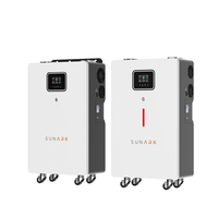 Système de stockage d'énergie Sunark onduleur à batterie 2kW 5kW 12V 24V onduleur tout-en-un batterie au lithium pour la maison