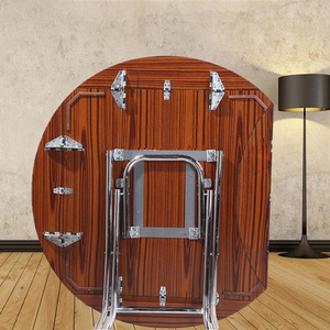 Charnière pliante pour table ronde, charnière papillon 2 mm en fer, fermeture douce, connecteur de quincaillerie de meubles, design moderne - Product Image 1