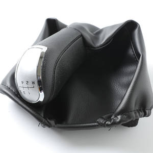 Coque en cuir pour pommeau de levier de vitesse FUXIN, 5 ou 6 vitesses, ergonomique, compatible avec Mercedes Benz - Product Image 3