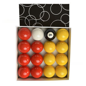 Juego Completo <span class=keywords><strong>de</strong></span> <span class=keywords><strong>Billar</strong></span> Inglés <span class=keywords><strong>de</strong></span> Resina <span class=keywords><strong>de</strong></span> Alta Calidad, Rojo y Amarillo, 50.8mm - Product Image 5