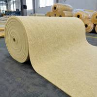 Couverture ignifuge en feutre d'aramide PPTA, rouleau de 260 cm ° Isolation thermique ignifuge, largeur personnalisée 5 cm-2,5 m