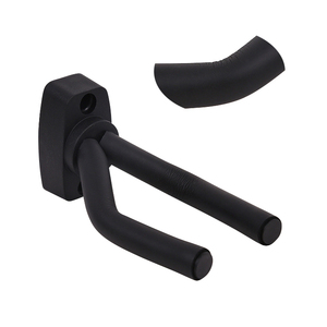 Juegos de soportes de guitarra montados en la pared simples de bajo precio, superventas, aspecto de esponja negra, soporte de enganche de pared para guitarra - Product Image 1