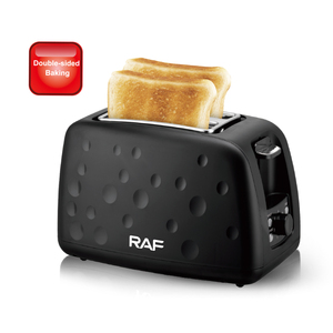 RAF 930W 2 Slice <b>Toaster</b> Double Sided Baking Fast Heating Card Slot Design Easy to Clean Compact Breakfast Maker Bread - Product Image 2