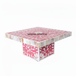 แท่นวางเค้กทำด้วยมือทำจากไม้สำหรับตกแต่งแม่ของไข่มุกแท่นวางเค้กแฟนซีแบบใหม่ - Product Image 1