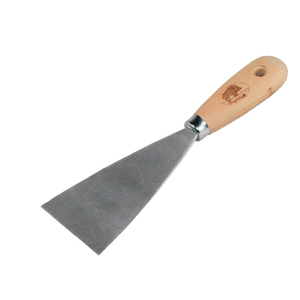Spatola Industriale da 100mm S.254 PENELLI CINGHIALE Italia con Manico in Legno PEN0307 Pennelli in Pelo di Cinghiale Acciaio al Carbonio Inossidabile - Product Image 1