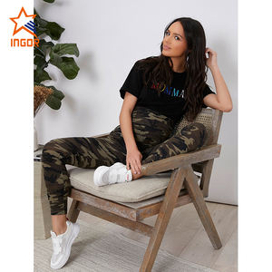 הסוואה יולדות מכנסיים למשרד תמיכה ליולדות חותלות יוגה כושר ללבוש - Product Image 2